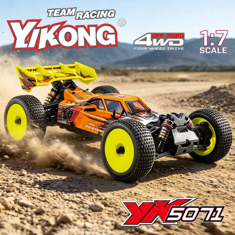 Yikong YK5071 KB7 1/7 scale BUGGY 4WD brushless racing RC high-speed off-road vehicle model remote control adult children's toy