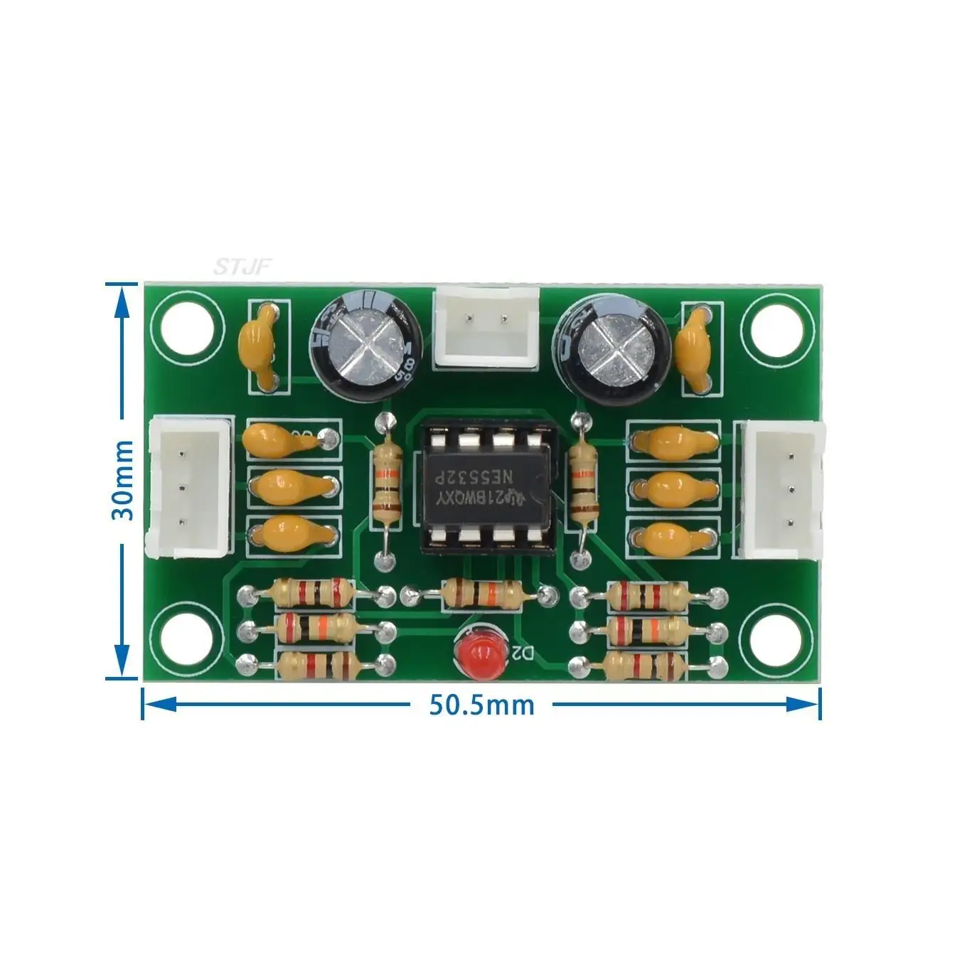 XH-A902 op amplifier module power amplifier front panel NE5532 Tone board preamplifier 5 times wide voltage