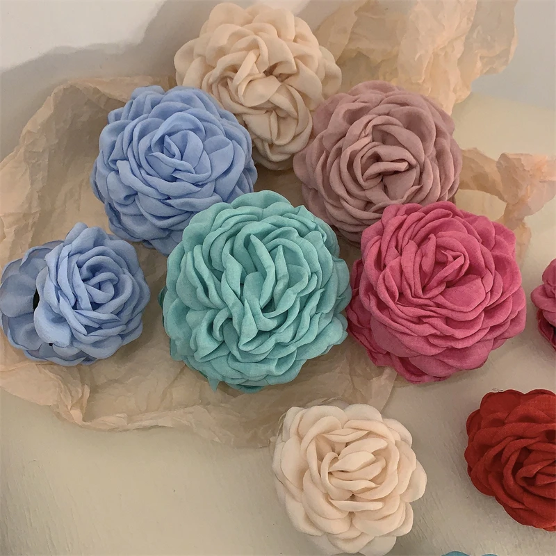 

Dry Rose Grab Clip Back Head Hairpin Shark Clip Hair Accessories Female