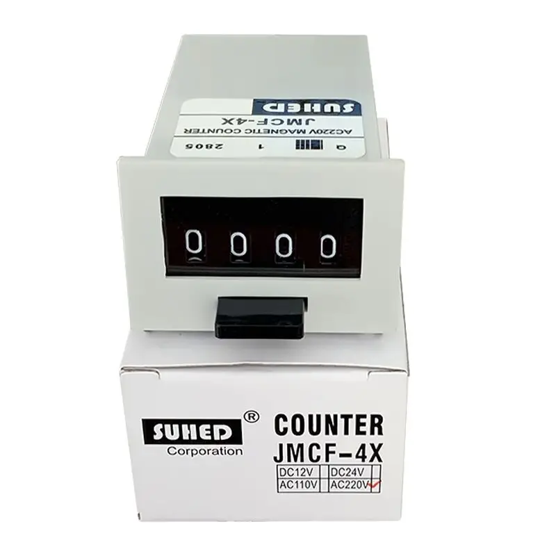 

Suhed Mechanical Precision Engineering Punch Electromagnetic Counter Machine Tool Equipment Counter Jmcf-4x