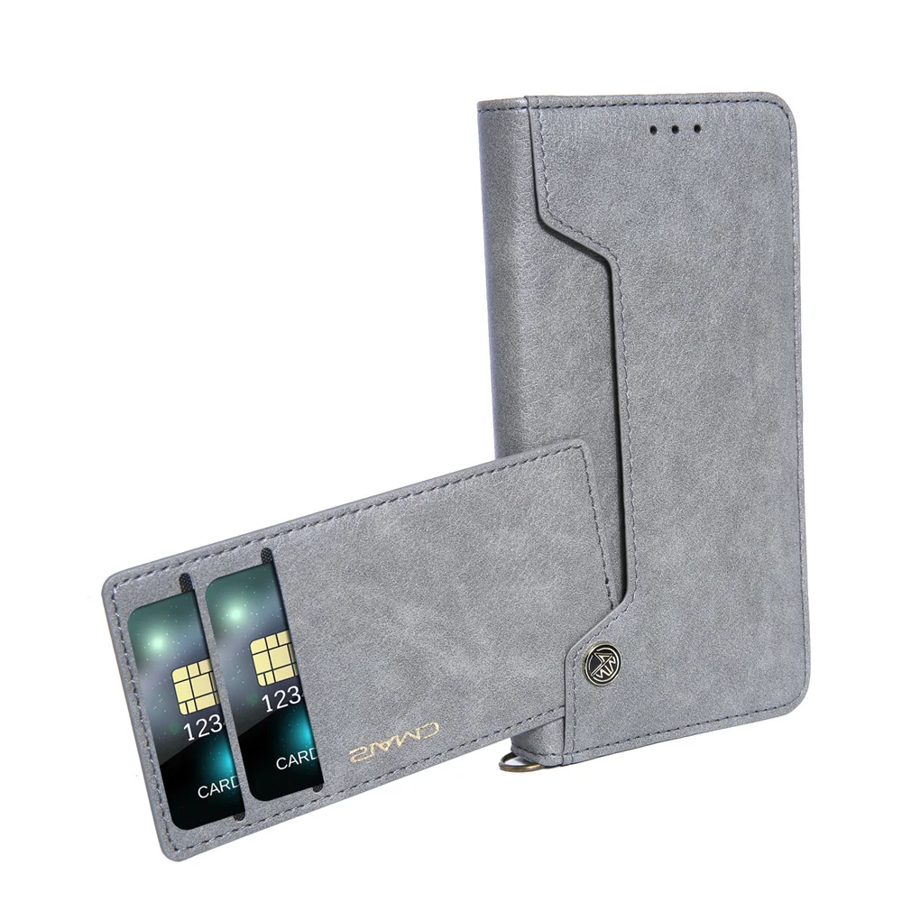 CMAI2 Luxury Card Pocket Business Leather Case for iPhone 15 15 Pro 15 Plus 15 Pro Shockproof Max Magnetic Flip Cover Funda Capa