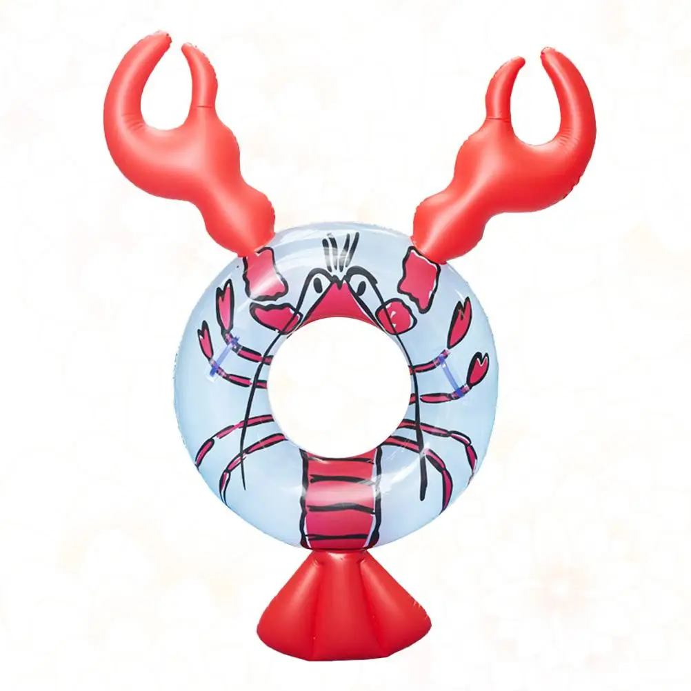 

Cute Swim Ring Inflatable Swimming Ring for Pool Party Creative Funny Swim Supplies for Woman Man Summer Beach
