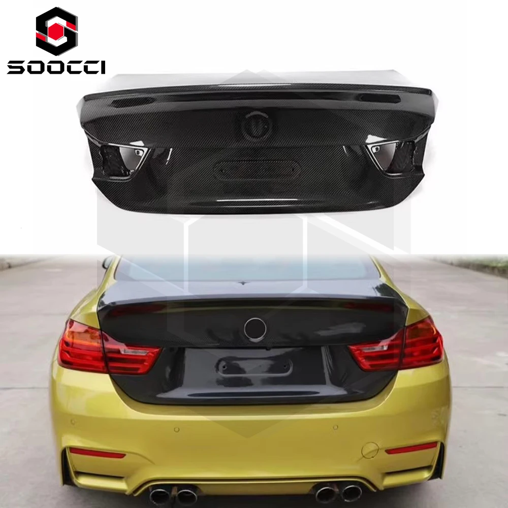 

Настоящее углеродное волокно CSL Style F82 M4 Комплект крышки багажника для M4 F82 4 серии F32 420i 430i 440i Крышка багажника