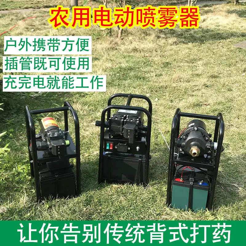 Portable Electric Sprayer Agricultural High‑pressure Rechargeable Double‑Pump Intelligent Multi‑Functional Farm Garden Sprayer
