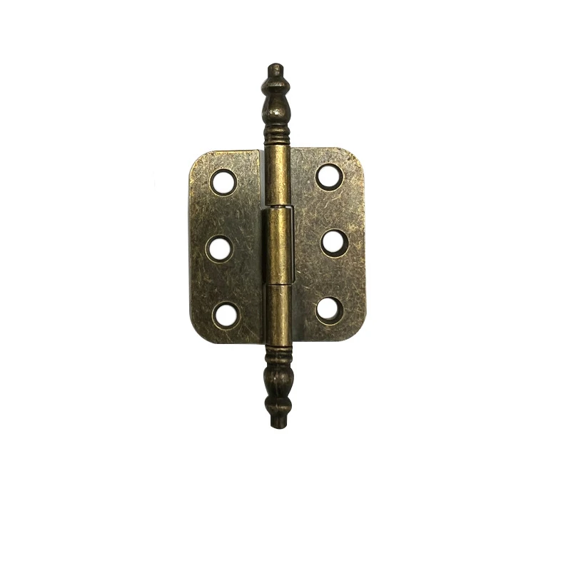 1PC Antique Bronze/Black Hinge with Screws for Craft Box Jewelry Wood Case Gift Chest Furniture Folding Hinges
