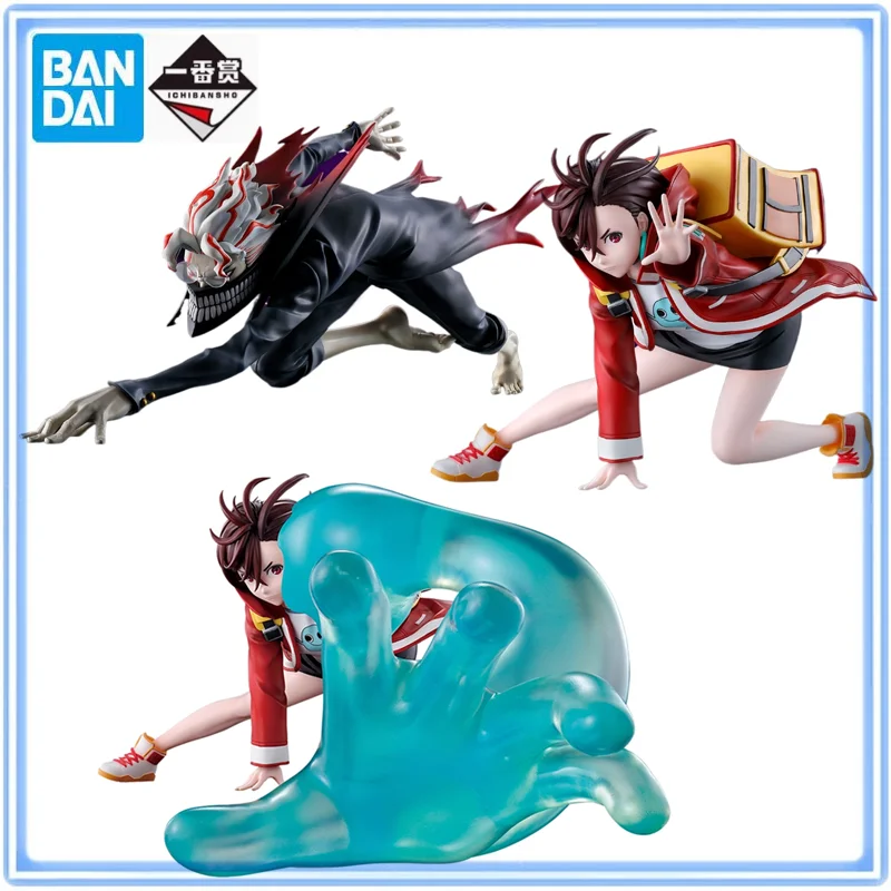

BANDAI Original Ichiban Kuji DAN DA DAN OKARUN-TRANSFORNED Ayase Momo The Cursed House Action Figure Model