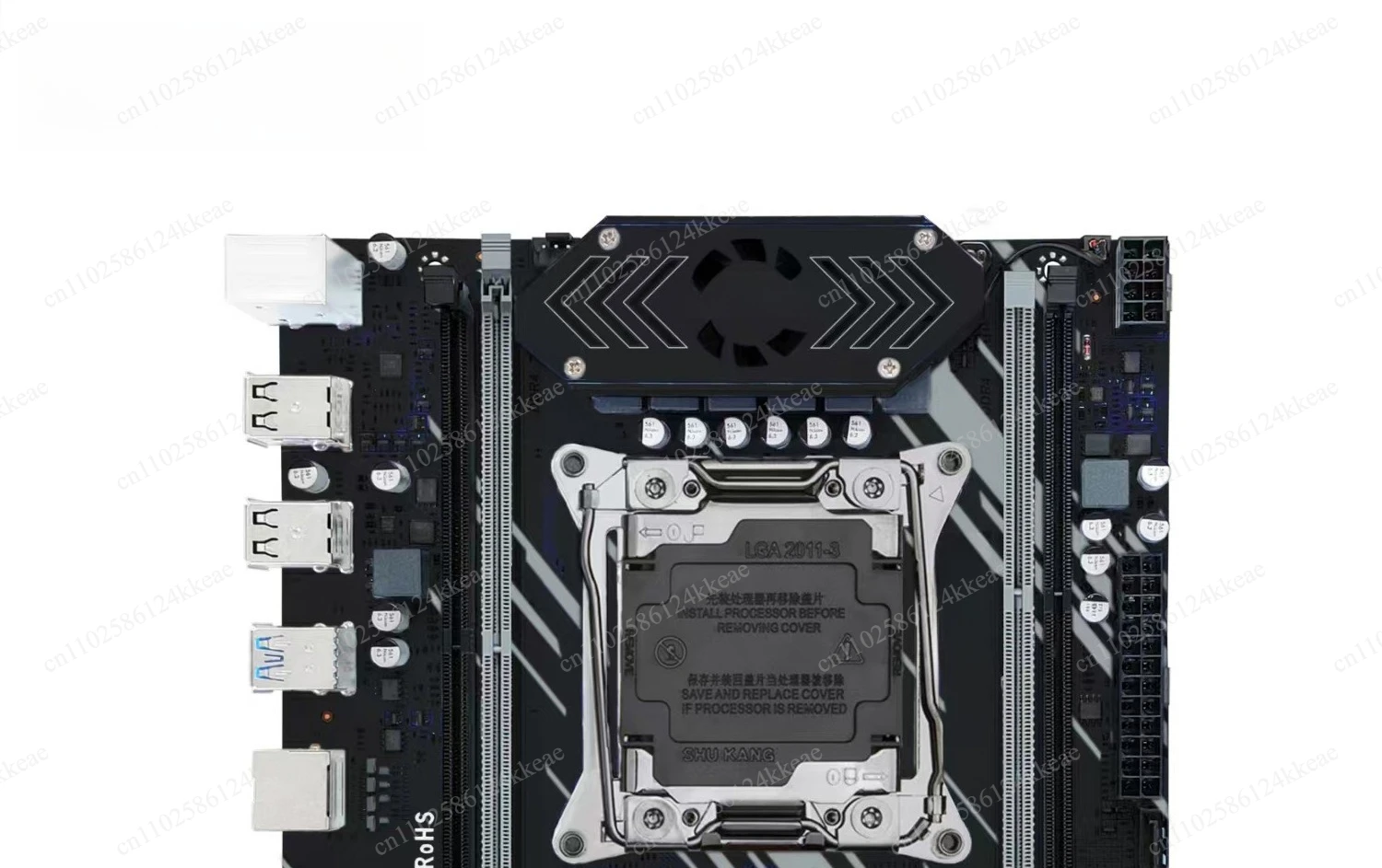 Main board X99 A4 black, original chip DDR4 main board LGA 2011-3 dual channel