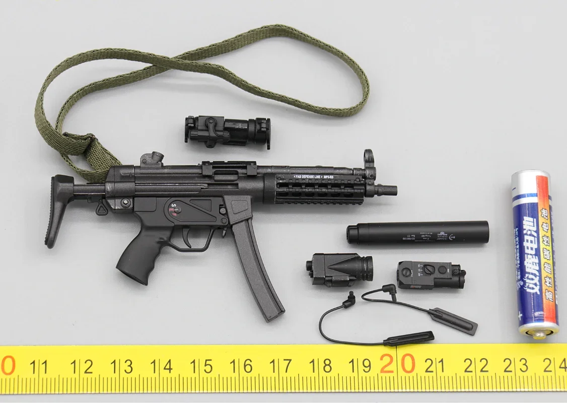 

SS 132 1/6 Scale Soldier MP5 Set Model for 12'' SDU Diving Team