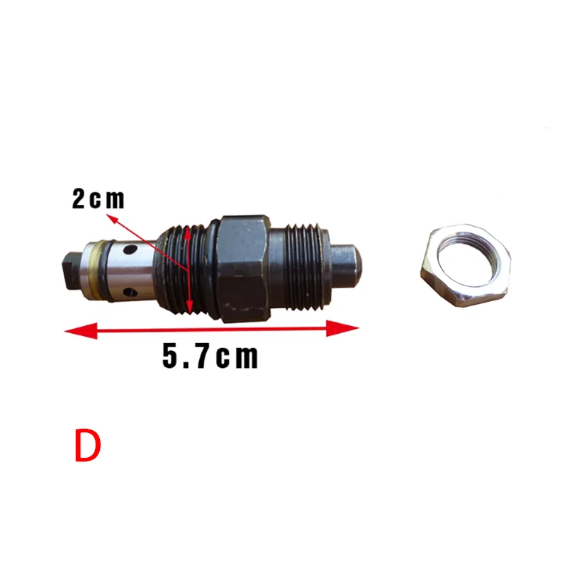 カーリフトおよびエレベーター用の特殊圧力逃し弁、逆止弁、リターンオイルバルブ、降下弁