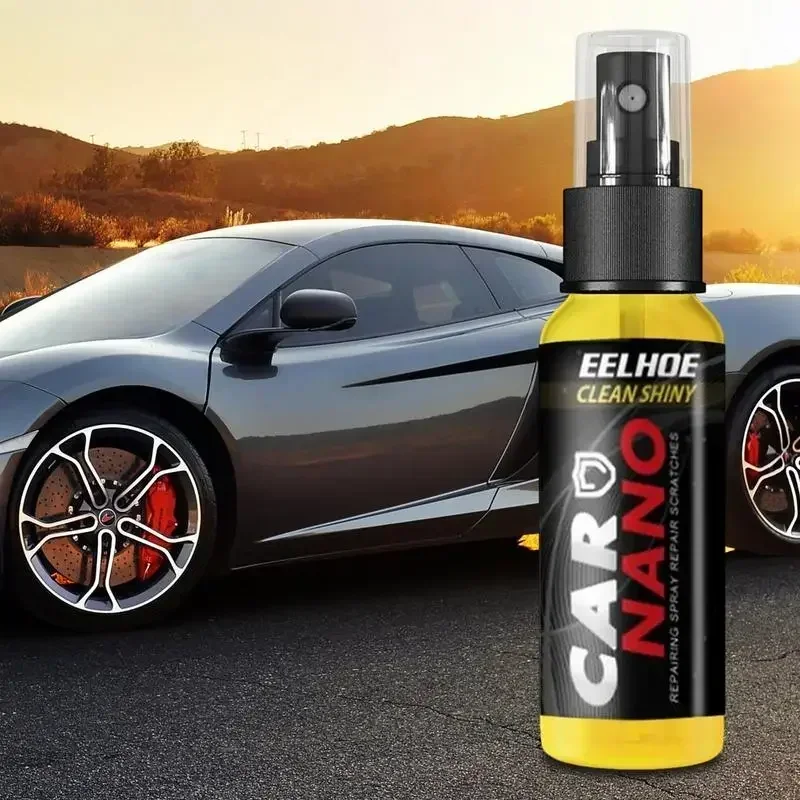 Car Wax Polish Spray Nano Hydrophobic Coating Scratch Repair Remover Auto Spray High Protection Polish  Spraying  Wax Paint