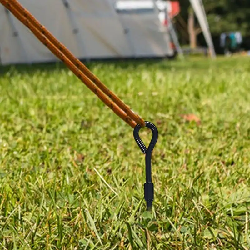 Ground Anchors Tent Stakes Outdoor Camping Tent Pegs Canopy Tent Pegs  Ground Anchor Camping Stakes for Trampolines Tent Trailer