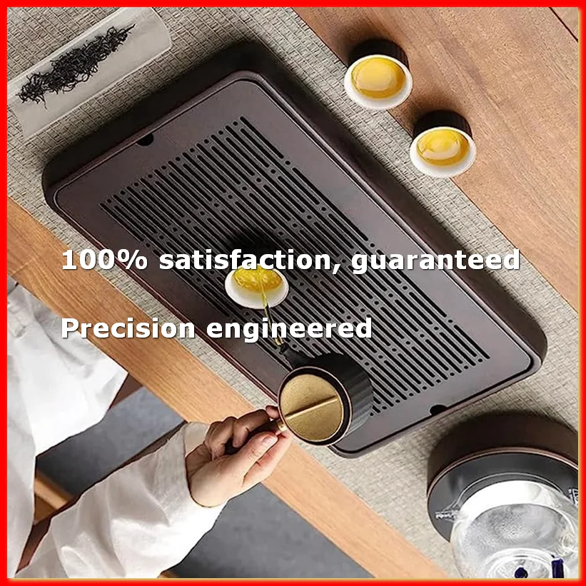 Bamboo Tea Tray Bamboo Chinese Gongfu Tea Tray Water Storage Bamboo Tea Table Vintage Tea Set-A55K