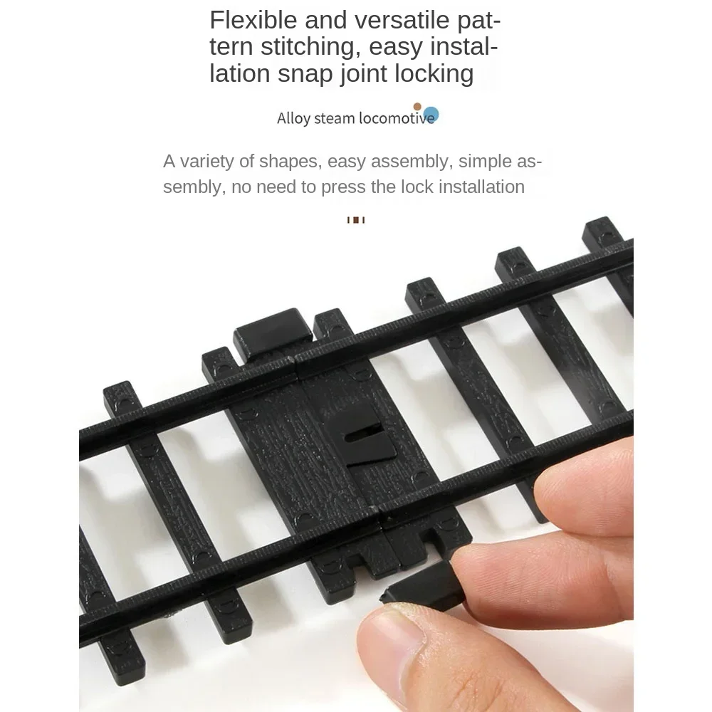 Simulação clássica trem elétrico brinquedos ferroviários frete água locomotiva a vapor playset adicionar fumaça de água menino brinquedo presente