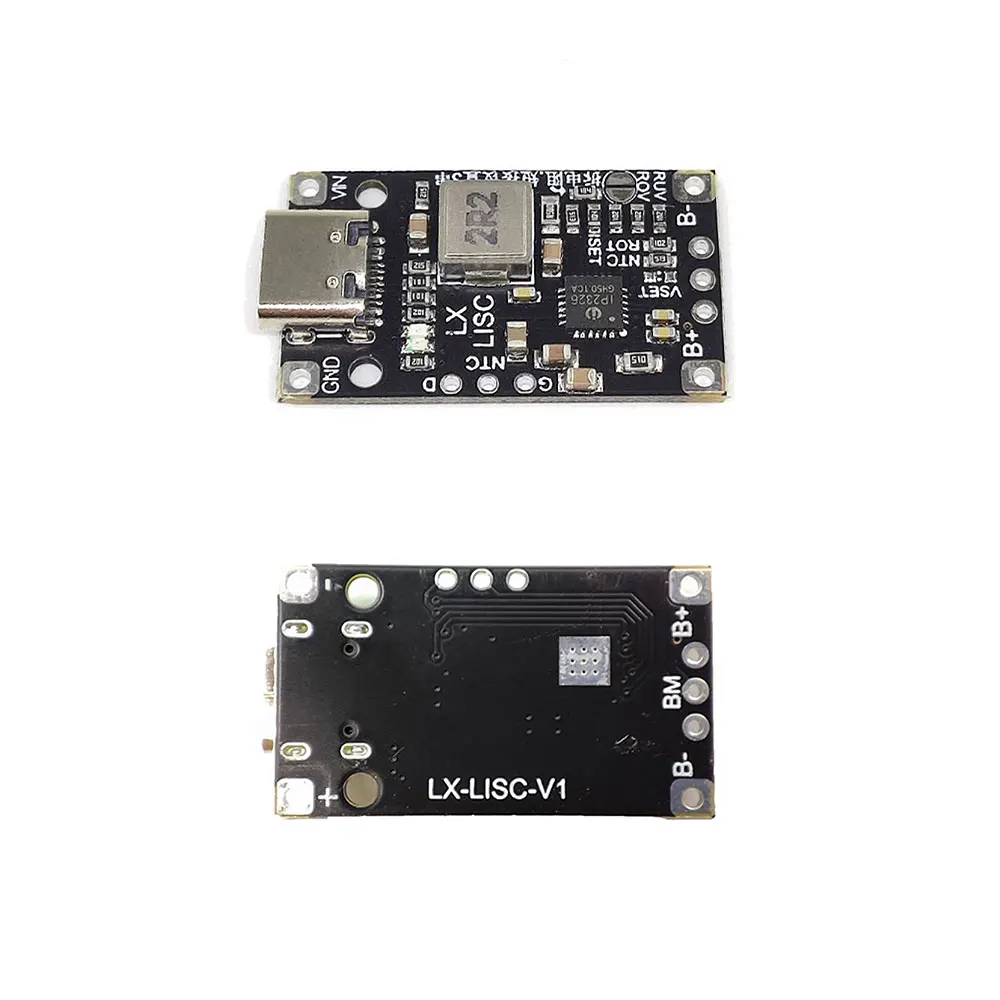 2S/3S 15W BMS Lithium Battery Charging Boost Module Type-C Interface With Balanced Charging Battery Pack Charging Board