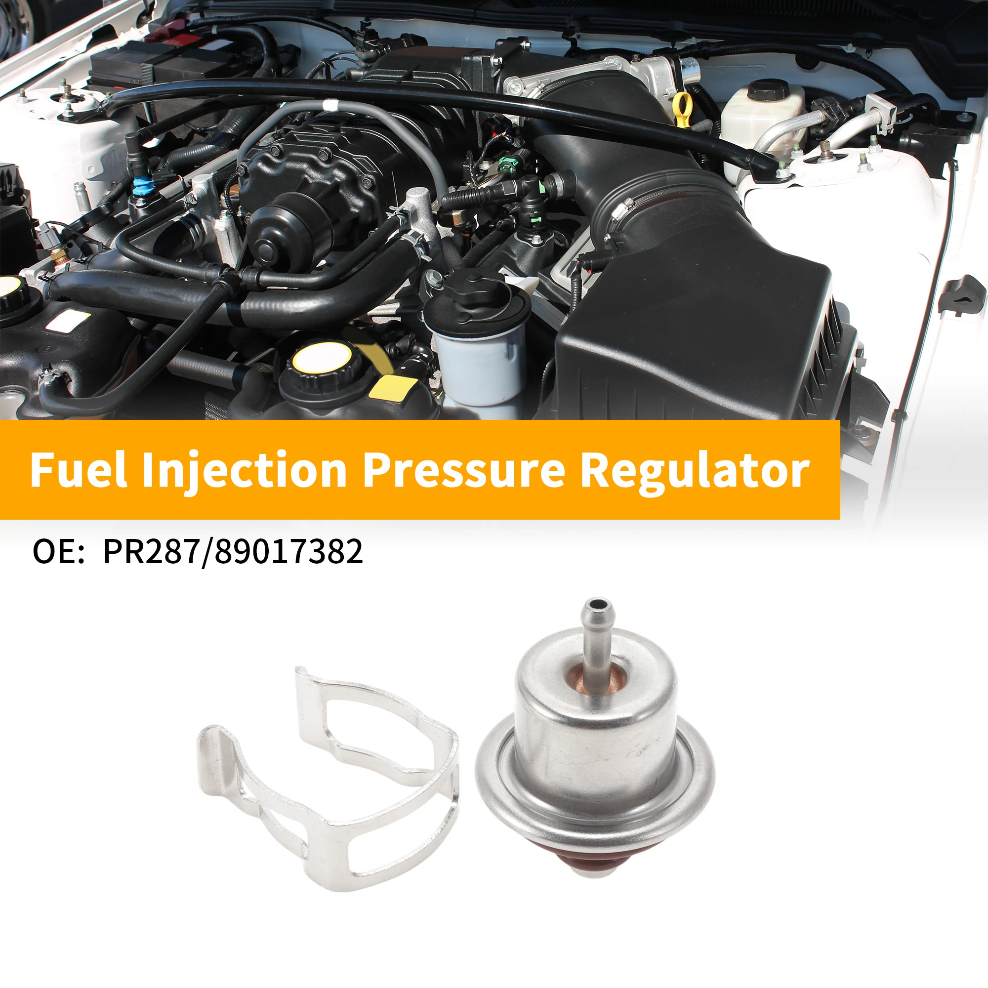 

Регулятор давления топлива UXCELL для Chevrolet Tahoe 2002-2005 No PR287 Металл 20-70 фунтов на квадратный дюйм