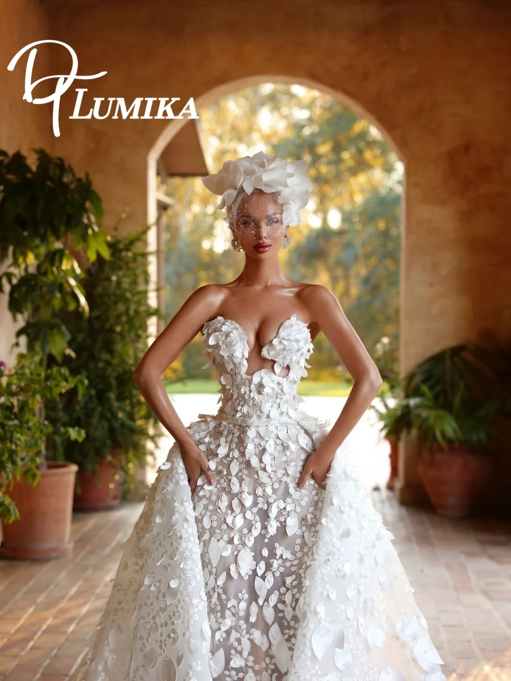 Vestido De novia seductor con escote corazón, vestido De novia romántico De hoja 3D, vestido De baile a la moda, vestido De novia largo hasta el suelo, bata De M 2026