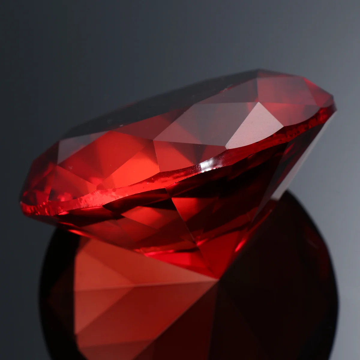 

2 шт., 60 мм, декоративное украшение из искусственного бриллианта для свадьбы, дома, вечеринки, романтического настроения, привлекательного вращения искусственного бриллианта