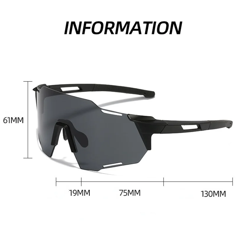 Outdoor Sunglasses Cycling Sunglasses Men Sports Windproof Dustproof Goggles UV400 Women Bike Bicycle Eyewear Sun Glasses