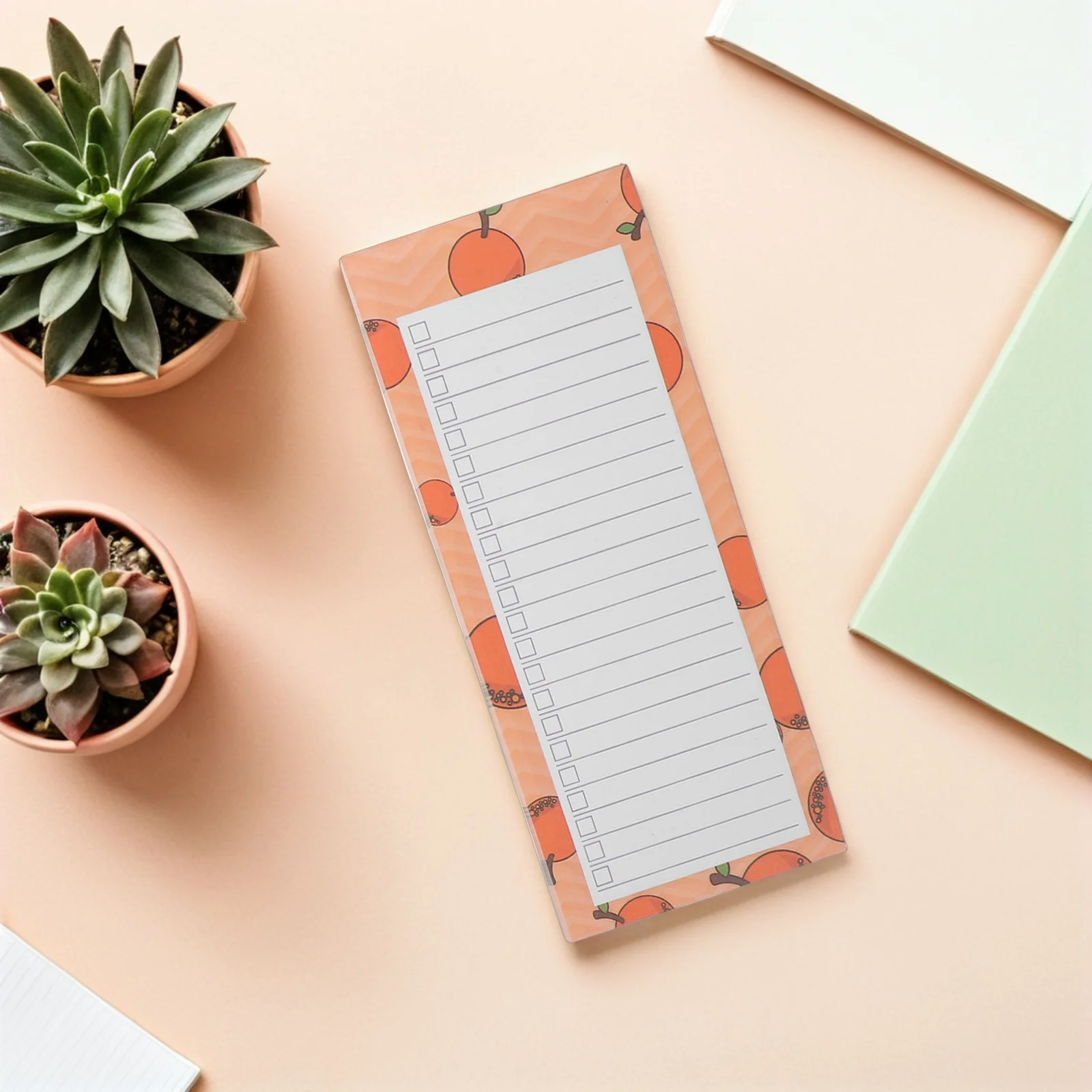 

4Pcs Magnetic Grocery List Notepads Tear Off Refrigerator Notepad Planning Memo Pad Fridge Shopping Magnet Pad