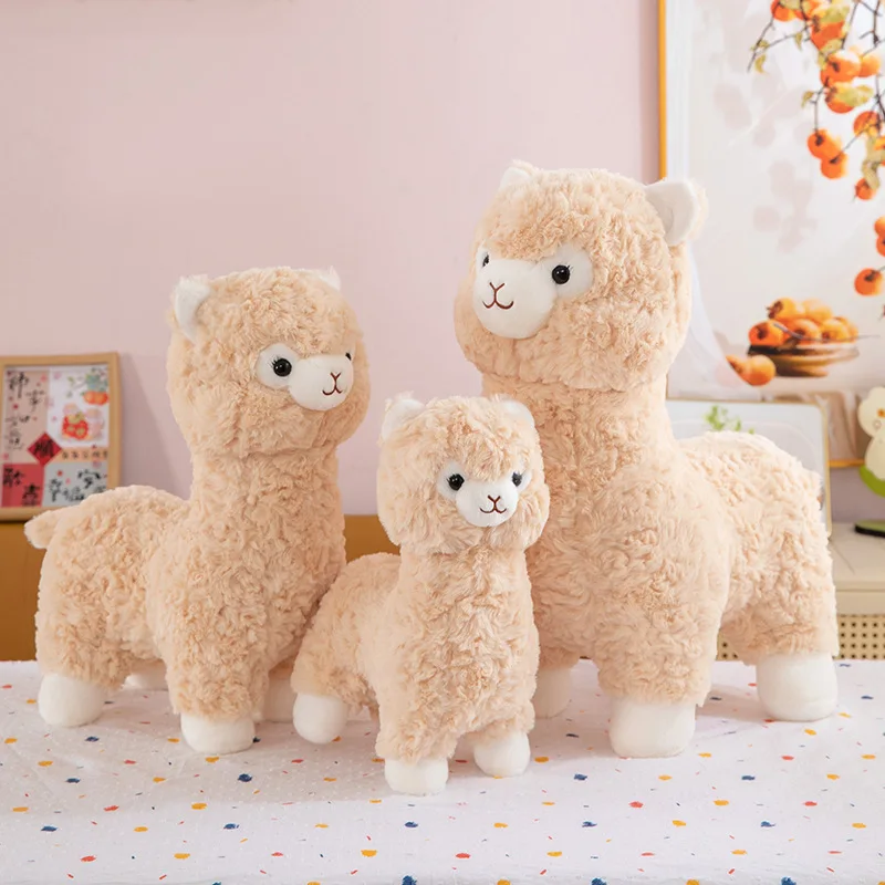 

Adorable Alpaca Plush Toy - Huggable Stuffed Doll & Soft Decorative Pillow, Perfect Cute Gift for All Ages
