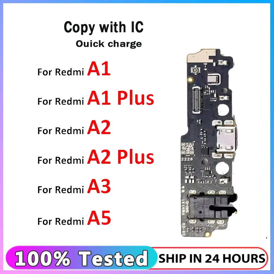 

Для Xiaomi Redmi A1 A2 A3 Plus A5 USB зарядная плата док-станция гибкий кабель запасная часть