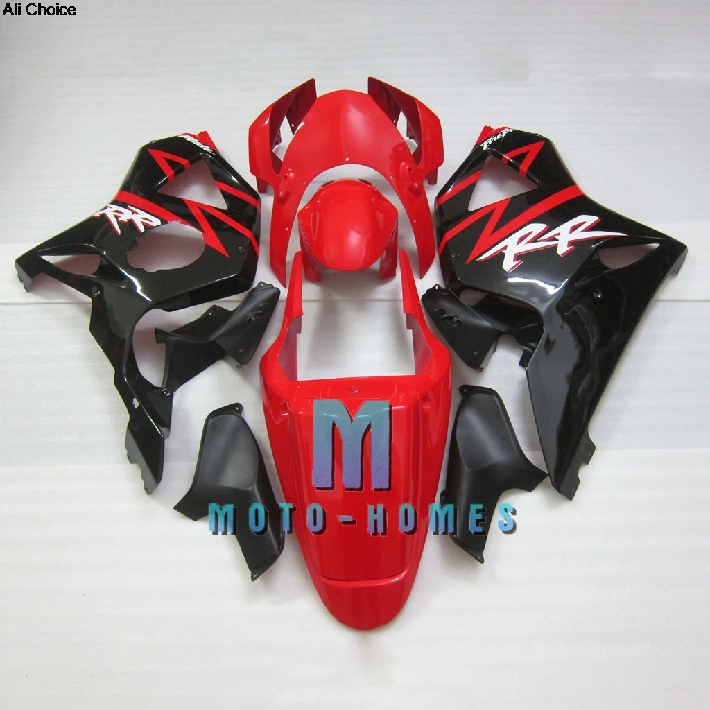 Complete Fairing Kit for Honda CBR900RR CBR 2002 2003 02 03 900RR 954 100% Fit Fairings Set Black Red No Need Modify