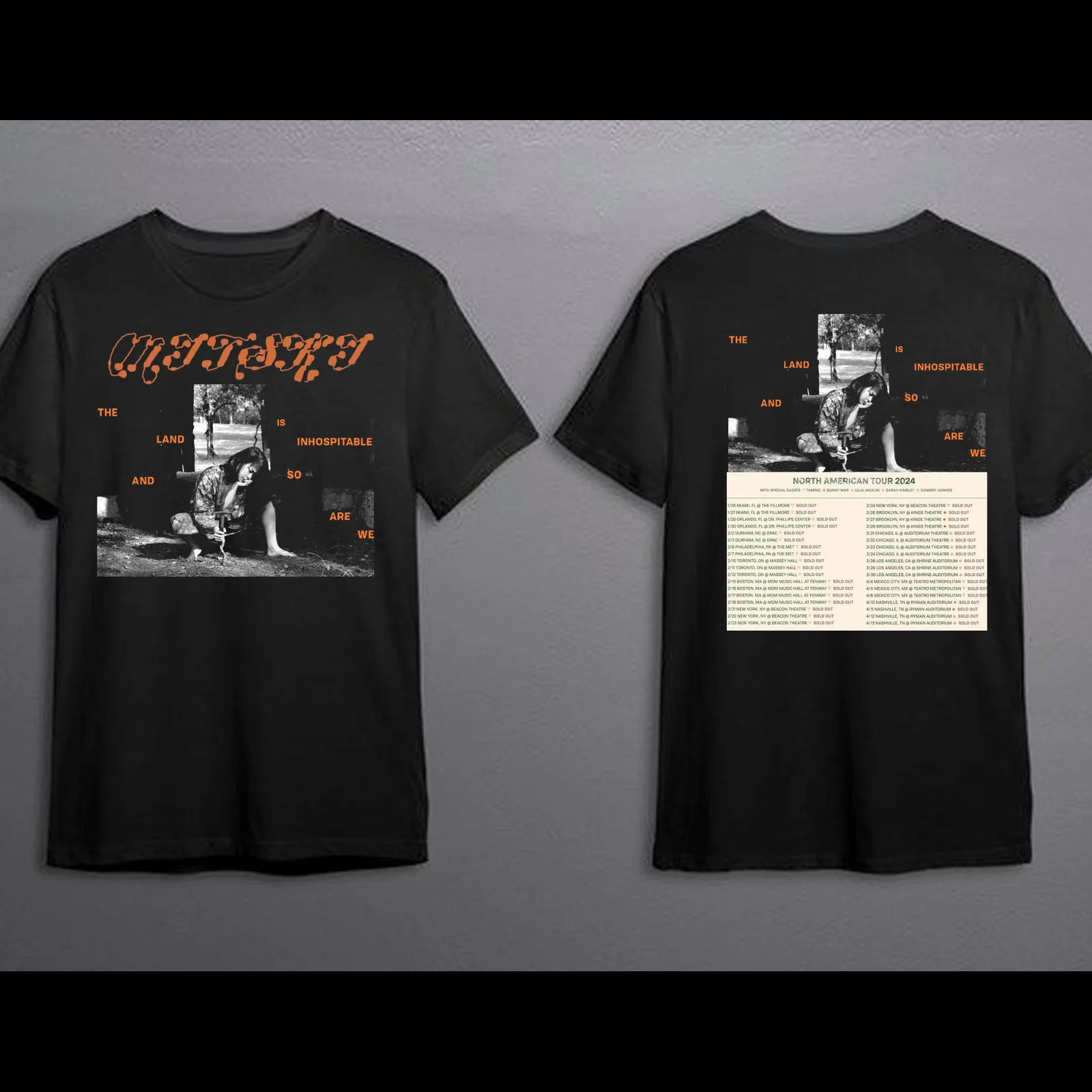 Rare Mitski tour 2024 Gift For Fans Men All Size T-Shirt