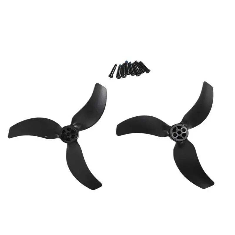 4 Pcs Replacement 3-Blade Propellers, Quick-Release Propellers with Mounting Screws Replacement for D-JI Avata 2 Damaged