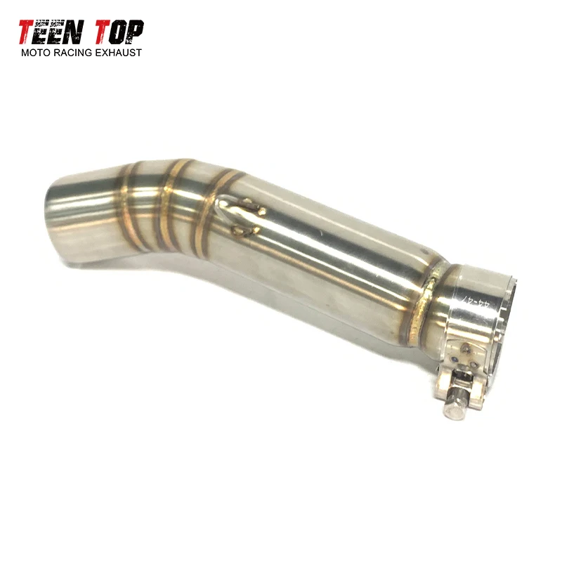 Slip-on Exhaust For Honda CB500X CB500F Exhaust Pipe CBR500 CBR500R Exhaust Muffler 51mm Escape Moto Middle Pipe 450mm Tailpipe