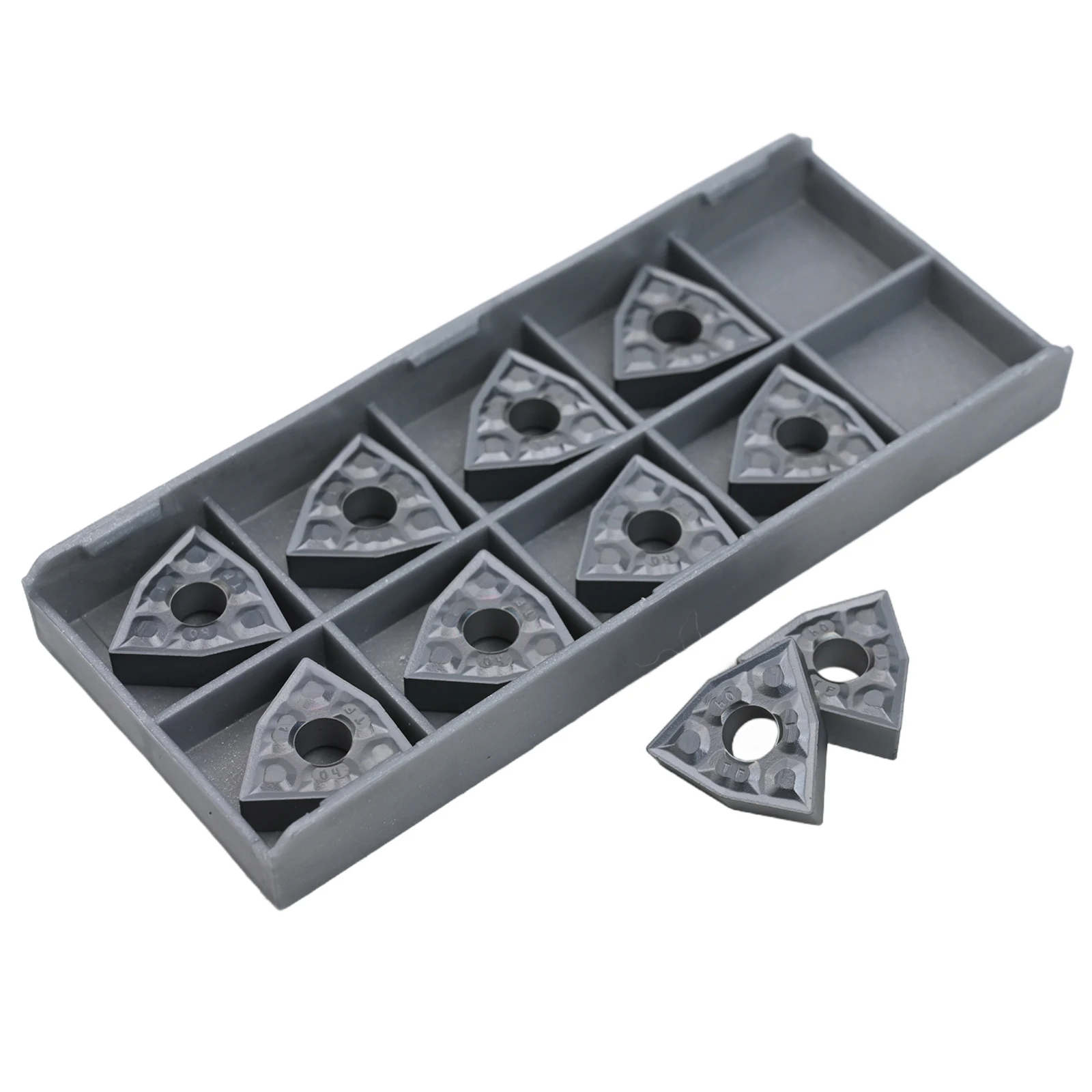 WNMG080404-TF Insert Long Lasting WNMG080404 TFIC907 Carbide Inserts Easy to Replace and Cost Effective 10 pieces