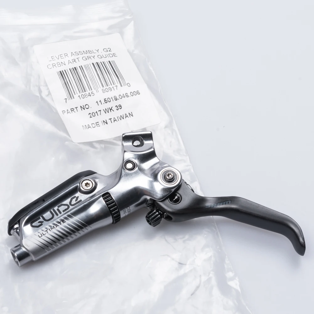 

SRAM 11.5018.046.006 DISC BRAKE LEVER ASSEMBLY CARBON LEVER VERSION 2 ARTIC GREY-GUIDE ULTIMATE