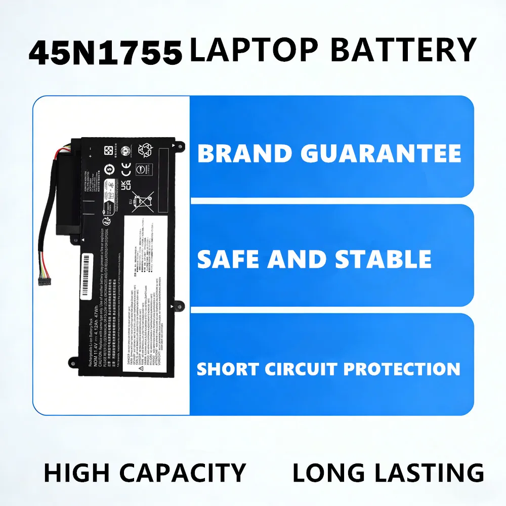 

Battery 45N1755 For Lenovo ThinkPad E450 E450C E455 E460 E460C E465