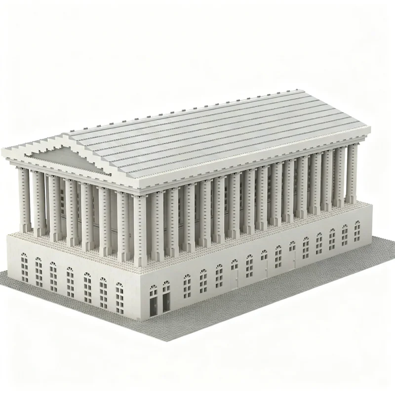 10827pcs MOC Birmingham Town Hall Architecture Model Toy Building Blocks Architecture Christmas Gift DIY Creative Birthday Idea