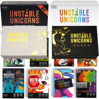 Unstable Unicorns Board English Family Party Expansion Basic Version Of Classic Board Games Control and Chaos Base Game