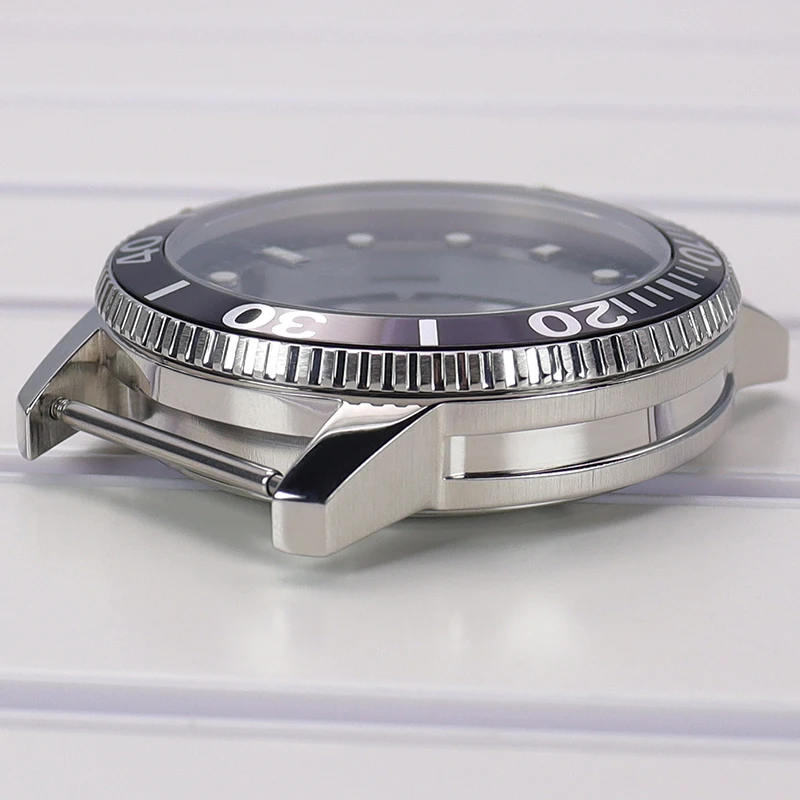 42.5mm Dive Watch Case 316L Stainless Steel Modified Starfish T120 For Seiko Nh34 Nh35 Nh36 Nh38 Movement 30.5mm Dial Hot Sale