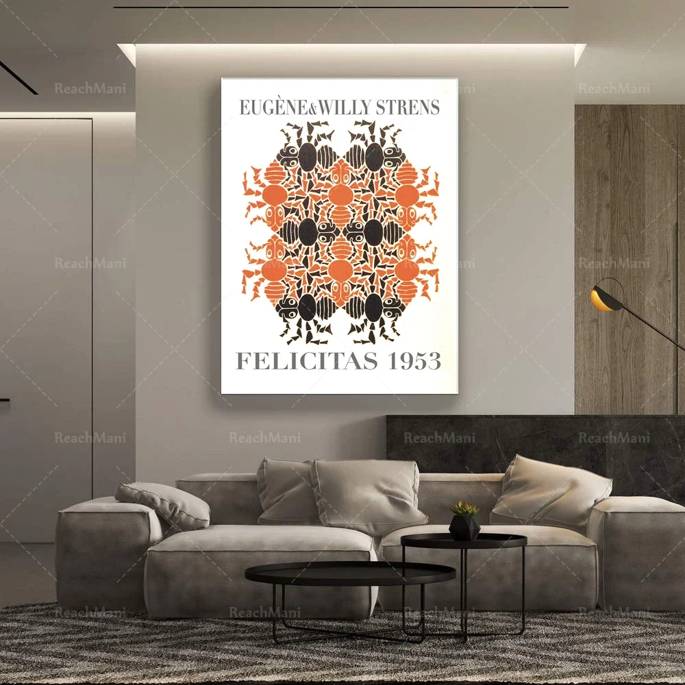 Exhibition Poster M.C. Escher Print Museum Print Replica