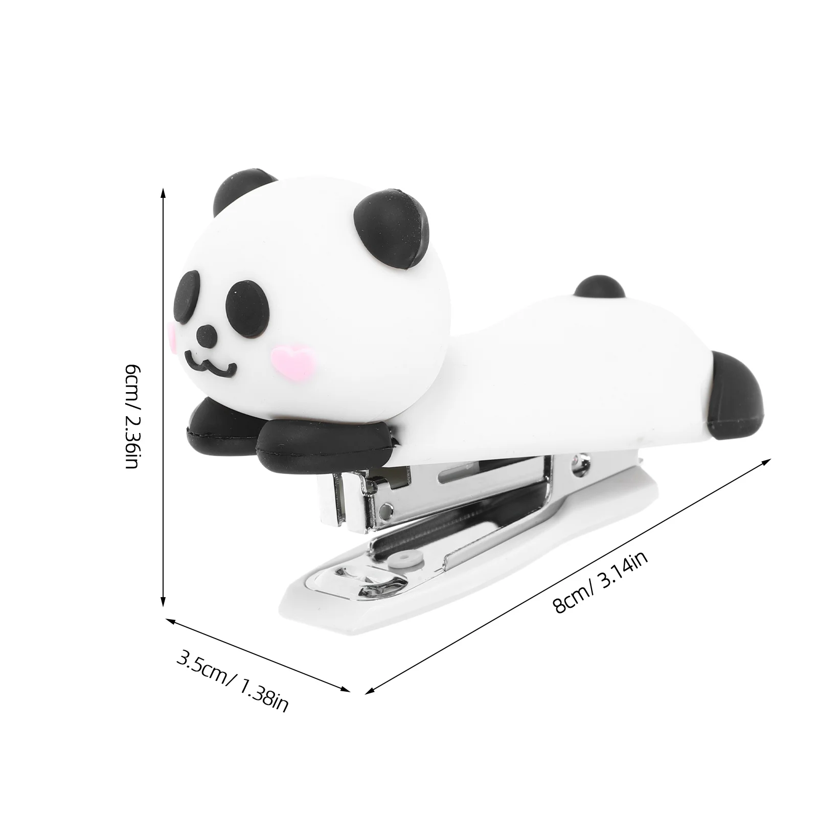دباسة سطح المكتب الباندا الصغيرة اللطيفة، دباسة صغيرة محمولة للمعلمين والمكتب والمدرسة والفصول الدراسية تستخدم كباسات للفصول الدراسية
