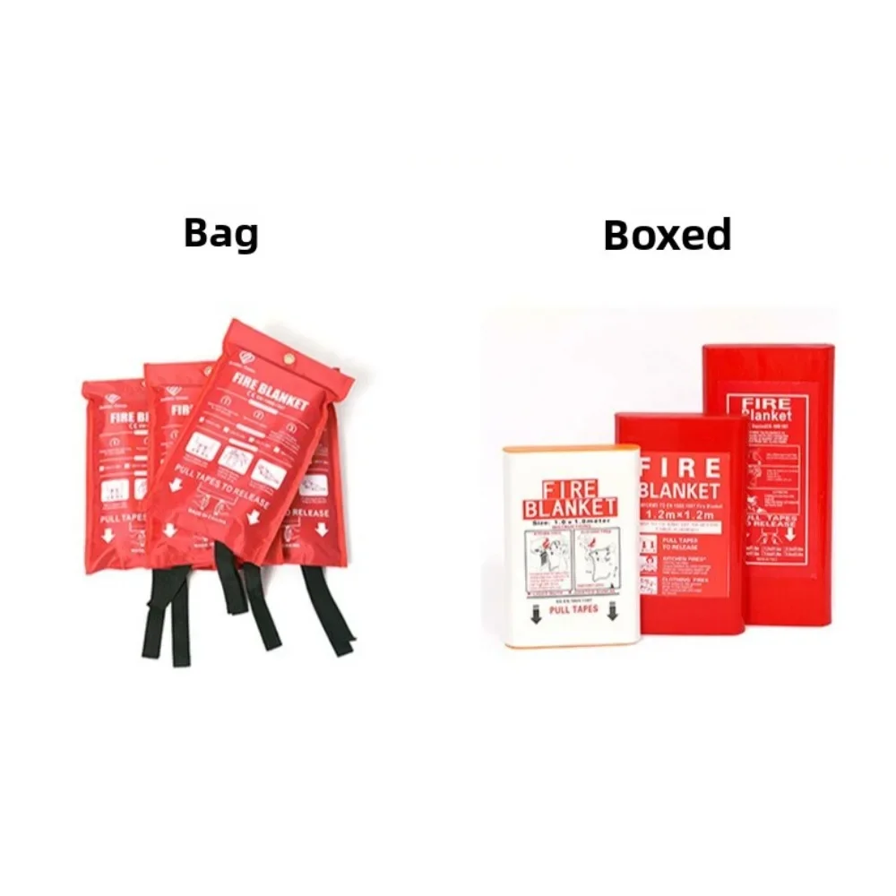 بطانية حريق منزلية: قماش مقاوم للحريق من الألياف الزجاجية/السيليكون القياسي الوطني، إنقاذ الطوارئ، بيع بالجملة وقابل للتخصيص #5