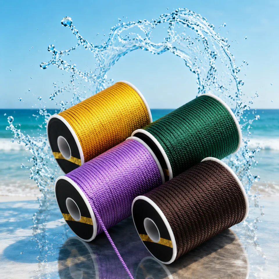 3mm 100% Nylon For Jewelry Making Wholesale Bulk Package Accessories Handcraftsmanship Needlework Woven Rope Beading Bracelet