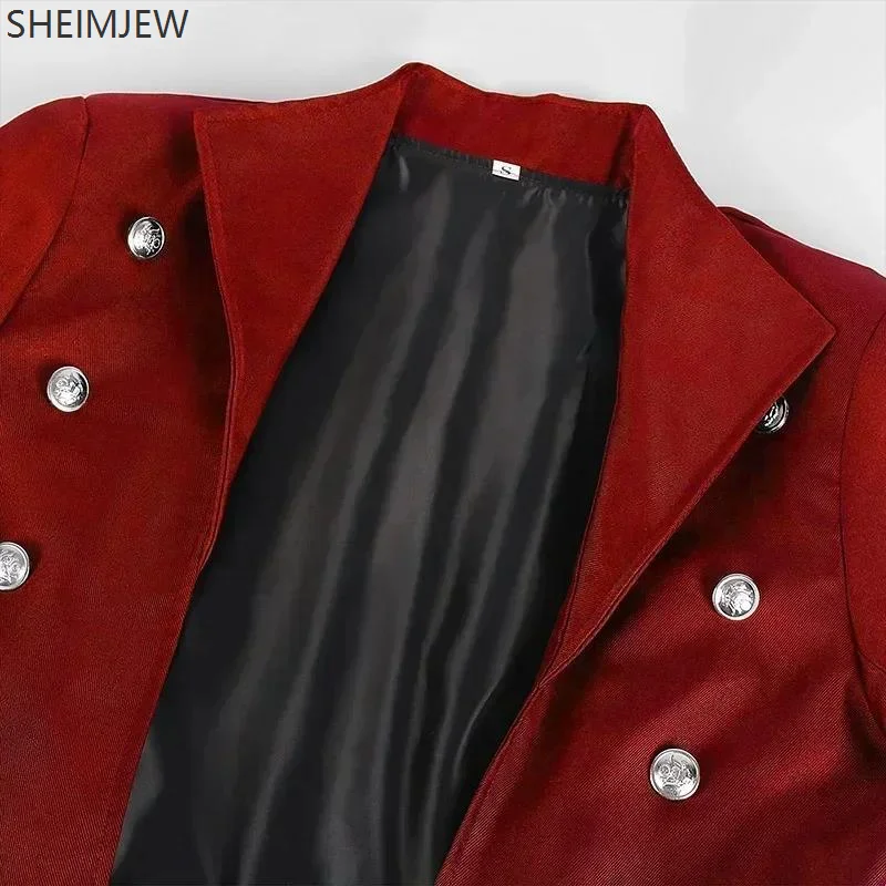 Medieval Men's Pirate Costume Steampunk Vintage Trench Coat Gothic Tuxedo Jacket Victorian Carnival Party Cosplay Jacket Coat