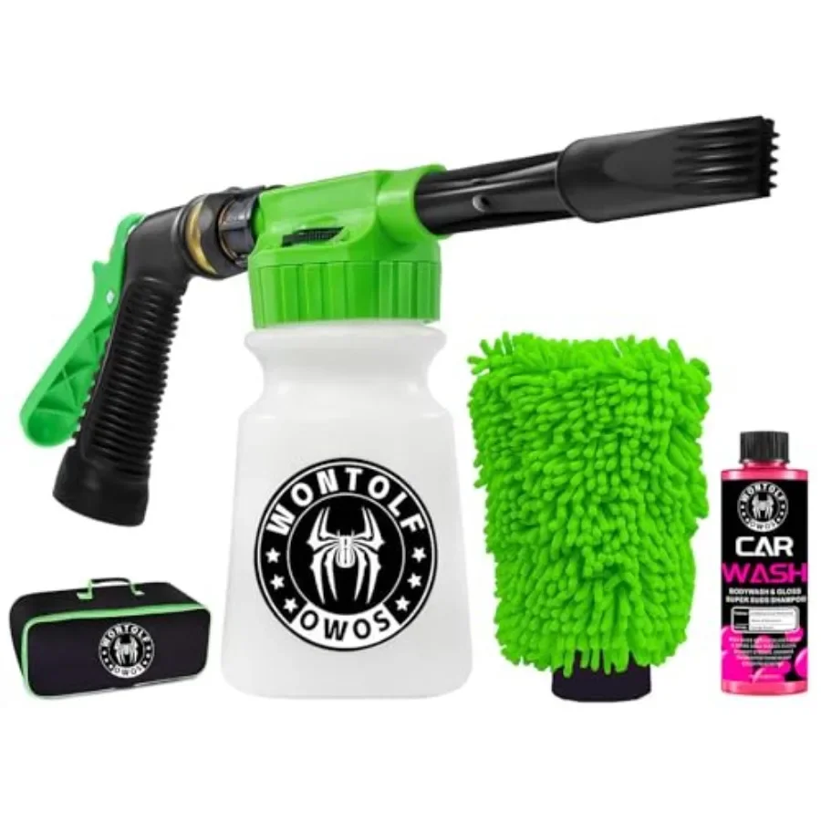 

Пистолет для пены для автомойки, набор распылителей для пены с автомойкой, мыло из микрофибры, варежка для мытья автомобиля, сумка для хранения, комплект для мойки автомобиля, снежная пена Blaste