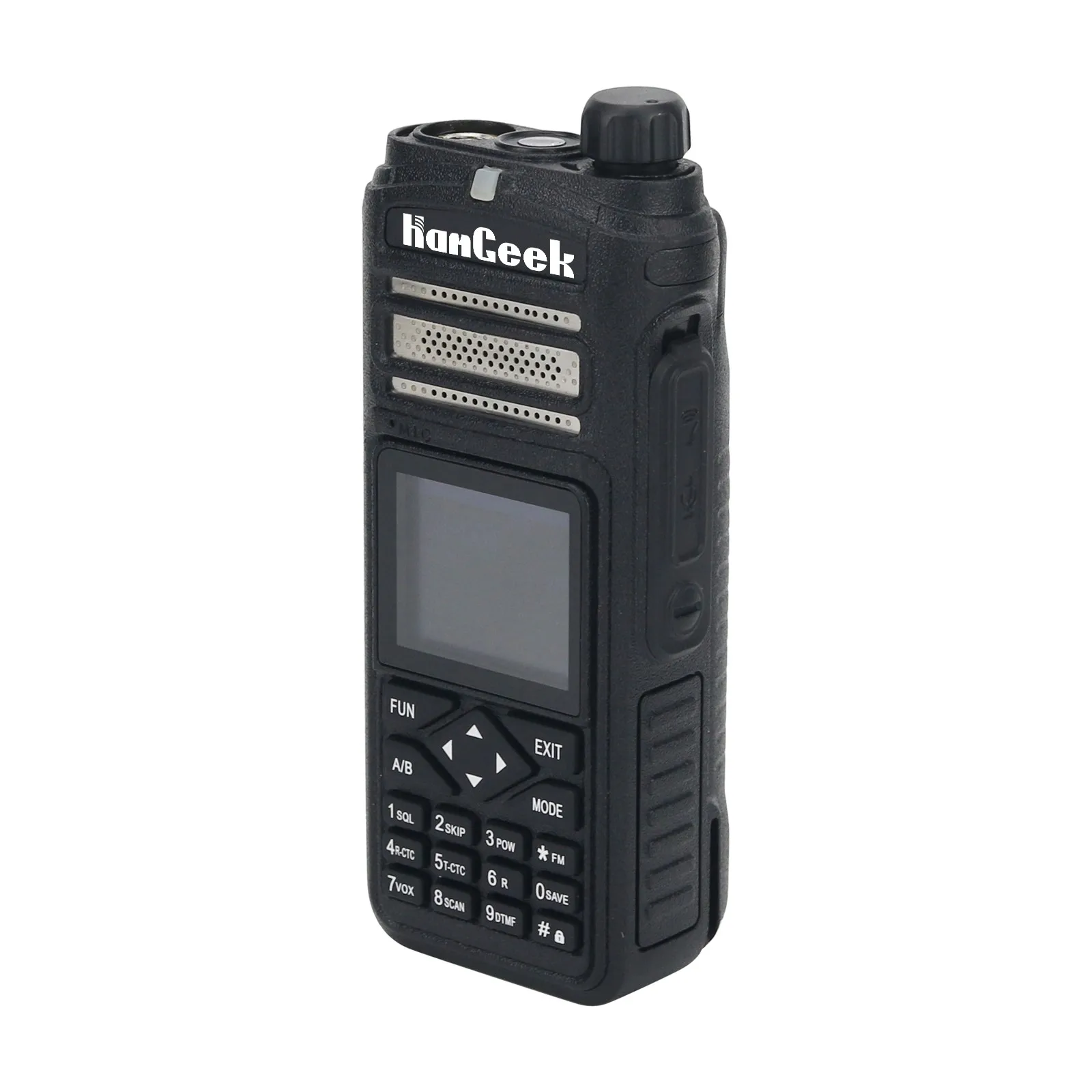HamGeek HG86W 18W VHF UHF Transceiver Handheld Walkie Talkie FM Radio with Color Screen