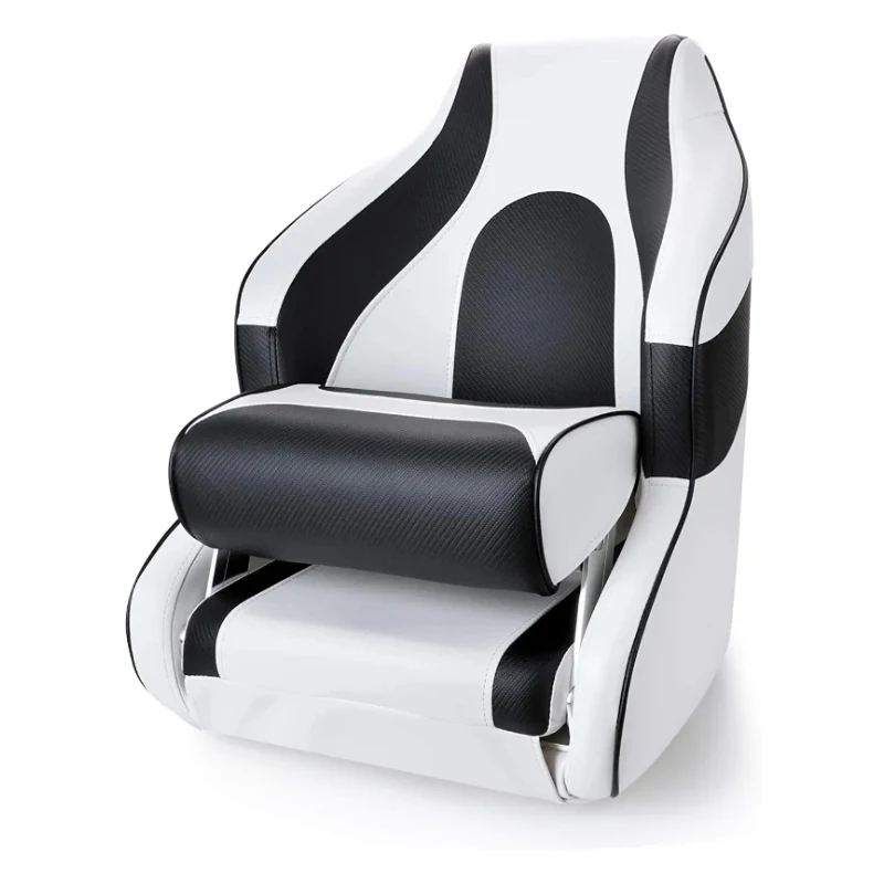 Factory Sale Luxury Yacht Seat Multifunctional Fashion Waterproof Flip up Captain Boat Seatpromote sales