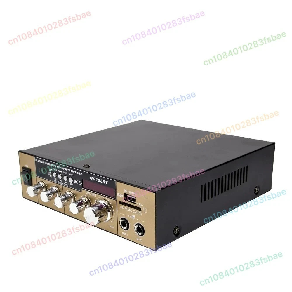 

2025 High-power fever-level power amplifier home 220V professional HiFi home audio and video karaoke lossless power amplifier