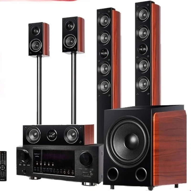 high quality F Living Room Wooden . Home Cinema o Floor Surround Combination Sound Column Box Set