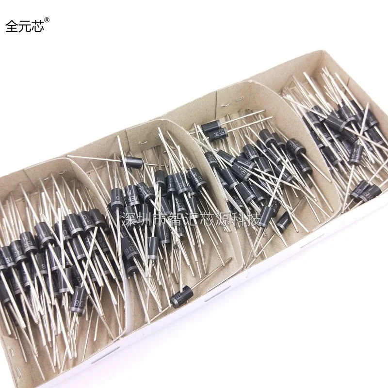 10PCS/LOT HER308   DO27 3A1000V  Efficient fast recovery diode