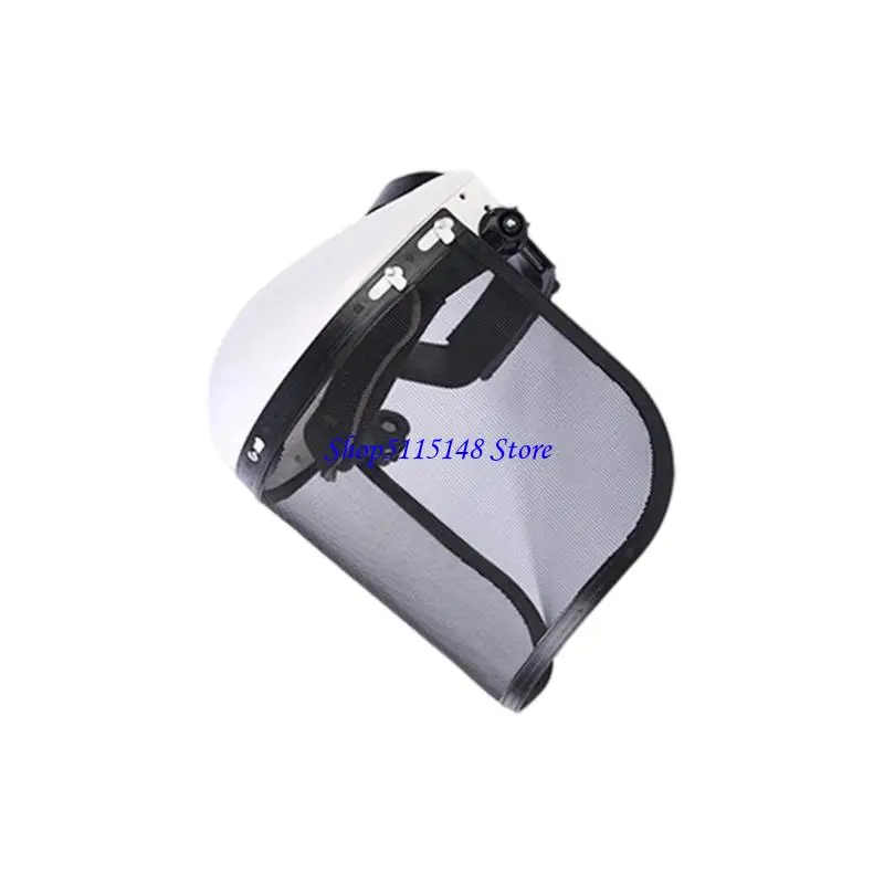 용접 및 철거 작업 조절 가능한 안전 헬멧을위한 F3MA 보호 페이스 마스크