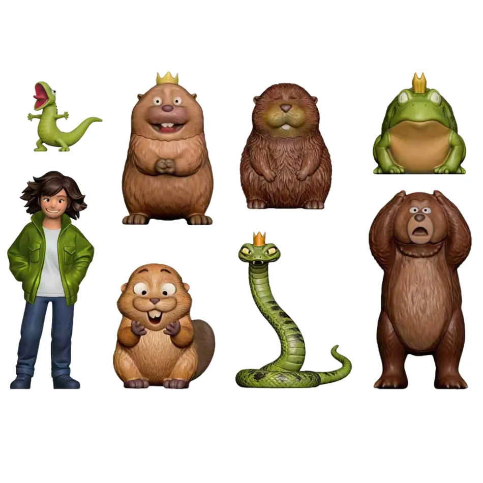 Anime Characters Mabel/King George/Lizard Tom/Loff Figurine Model PVC Desktop Decoration Holiday Children's Gift