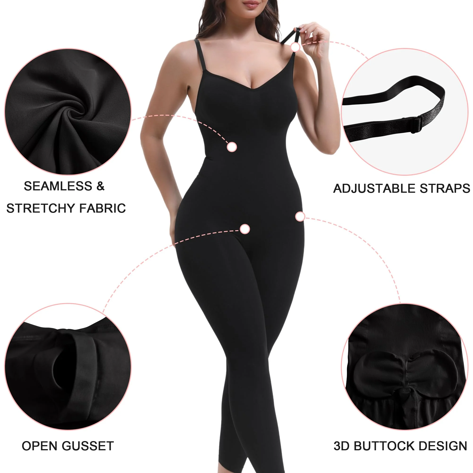Ladies' One-Piece Body-Shaping Jumpsuit, One-Piece Body-Shaping Pant, One-Piece Body-Shaping Overall, One-Piece Halter Neck Jumpsuit