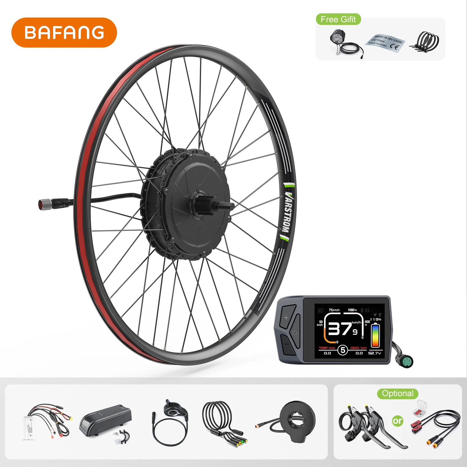 CN BAFANG G0900 48V 750W Hub Motor For Bicycle Rear Wheel Drive Motor E-Bike Engine Electric Bike Conversion Kit 26 27.5 700C